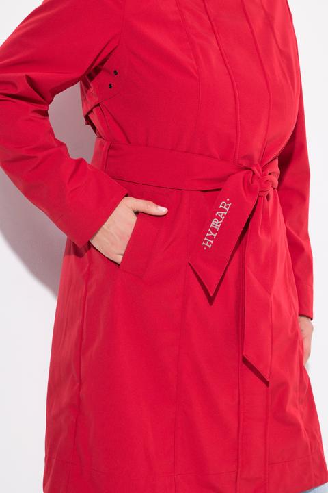 Produktbild Ulla Popken HYPRAR Softshell-Trenchcoat, wasserabweisend, Gürtel (42, 44)