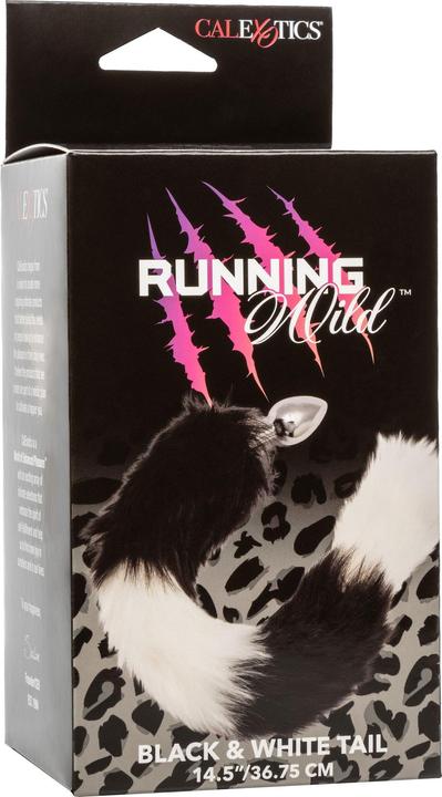Produktbild CalExotics Running Wild™ Black & White Tail