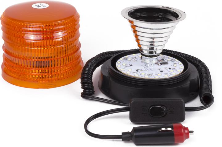 Actual product image Benson LED-Warnleuchte orange 12V