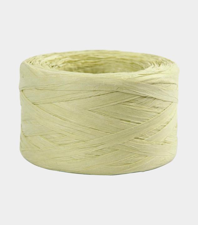 Immagine prodotto Creativ Company Nastro di carta rafia 8 mm x 100 m, verde chiaro (Nastro da regalo, 1 x)