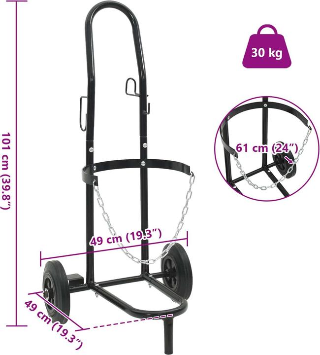 Produktbild vidaXL Handwagen