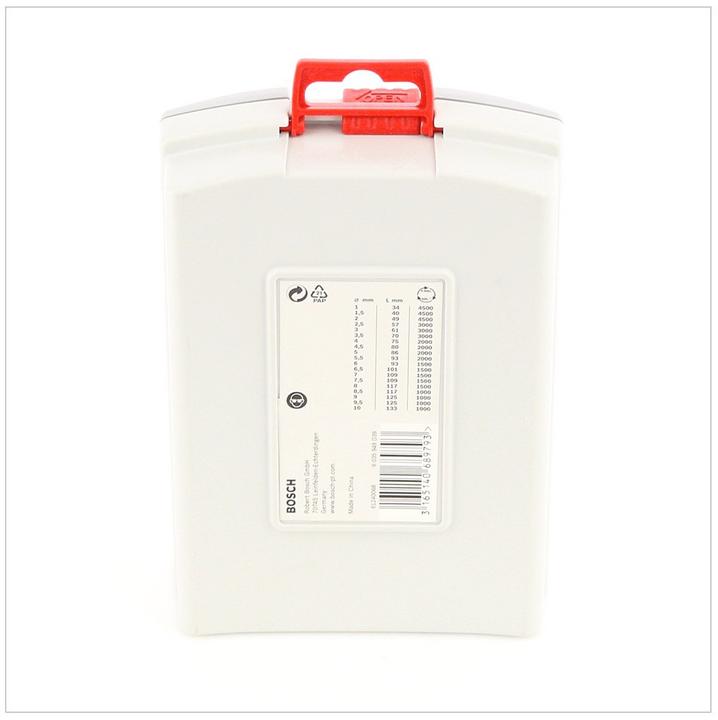 Immagine prodotto Bosch Professional Zubehör Set di punte per metallo HSS-TiN, ProBox, 19 pezzi (1 mm, 1,5 mm, 2 mm, 2,5 mm, 3 mm, 3,5 mm, 10 mm, 7 mm, 7,5 mm, 8 mm, 8,5 mm, 9 mm, 9,5 mm, 4 mm, 4,5 mm, 5 mm, 5,5 mm, 6 mm, 6,5 mm)