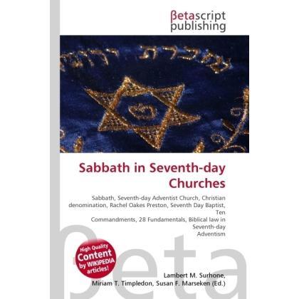 Sabbath in Seventh-day Churches, Sachbücher