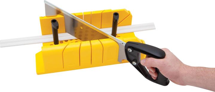 Actual product image Stanley Mitre box with saw