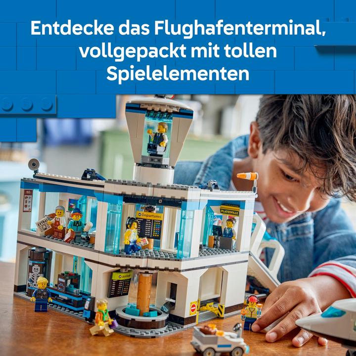 Image du produit LEGO Flughafen mit Flugzeug (60502, LEGO City)