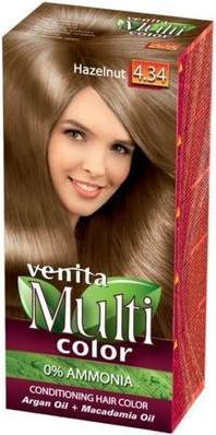 Actual product image Venita Multicolour Hair Dye 4.34 Hazelnut 100Ml (4.34 Hazelnut)