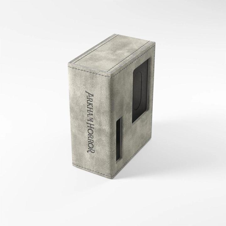 Actual product image Gamegenic GGS20176 - Arkham Horror Investigator Deck Tome Neutral Gray