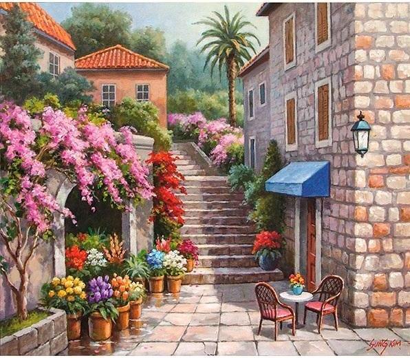 Produktbild Norimpex 5D-Diamantmosaik - Landschaft 40x30cm