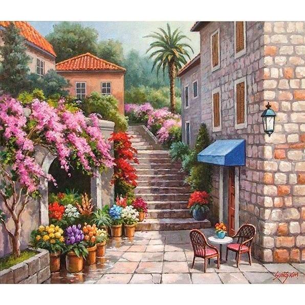 Norimpex 5D-Diamantmosaik - Landschaft 40x30cm