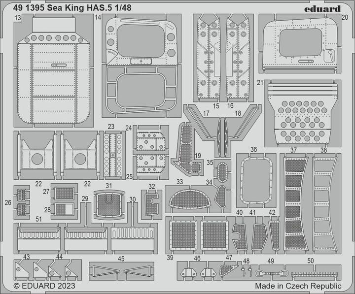Actual product image Eduard Sea King HAS.5 1/48 AIRFIX