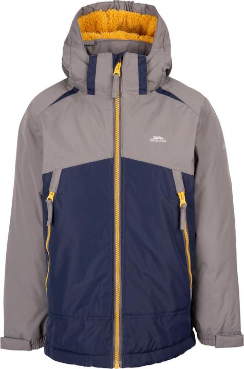 Trespass Discover Jacke Kontrastfarbener Reissverschluss (140)