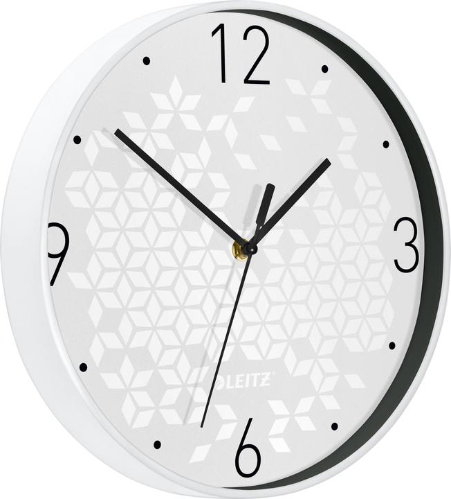Leitz Horloge murale WOW 29cm 90150001 blanc (29 cm)