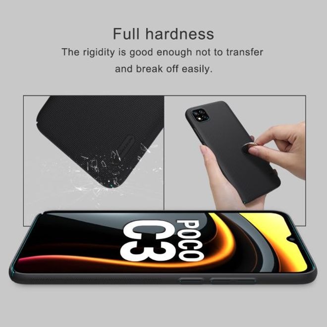 Actual product image Nillkin Super Frosted Shield Series (Xiaomi Poco C3)