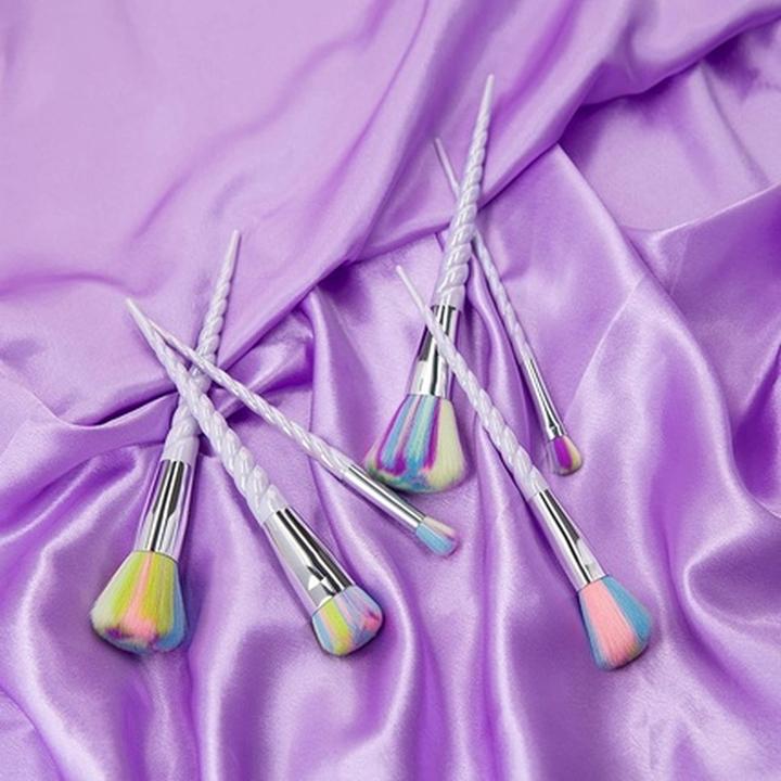 Actual product image Tools for Beauty T4B MIMO 8 Piece Professional Makeup Brush Set for Foundation, Contouring, Blush, Bronzer, Powder, E (Foundation)