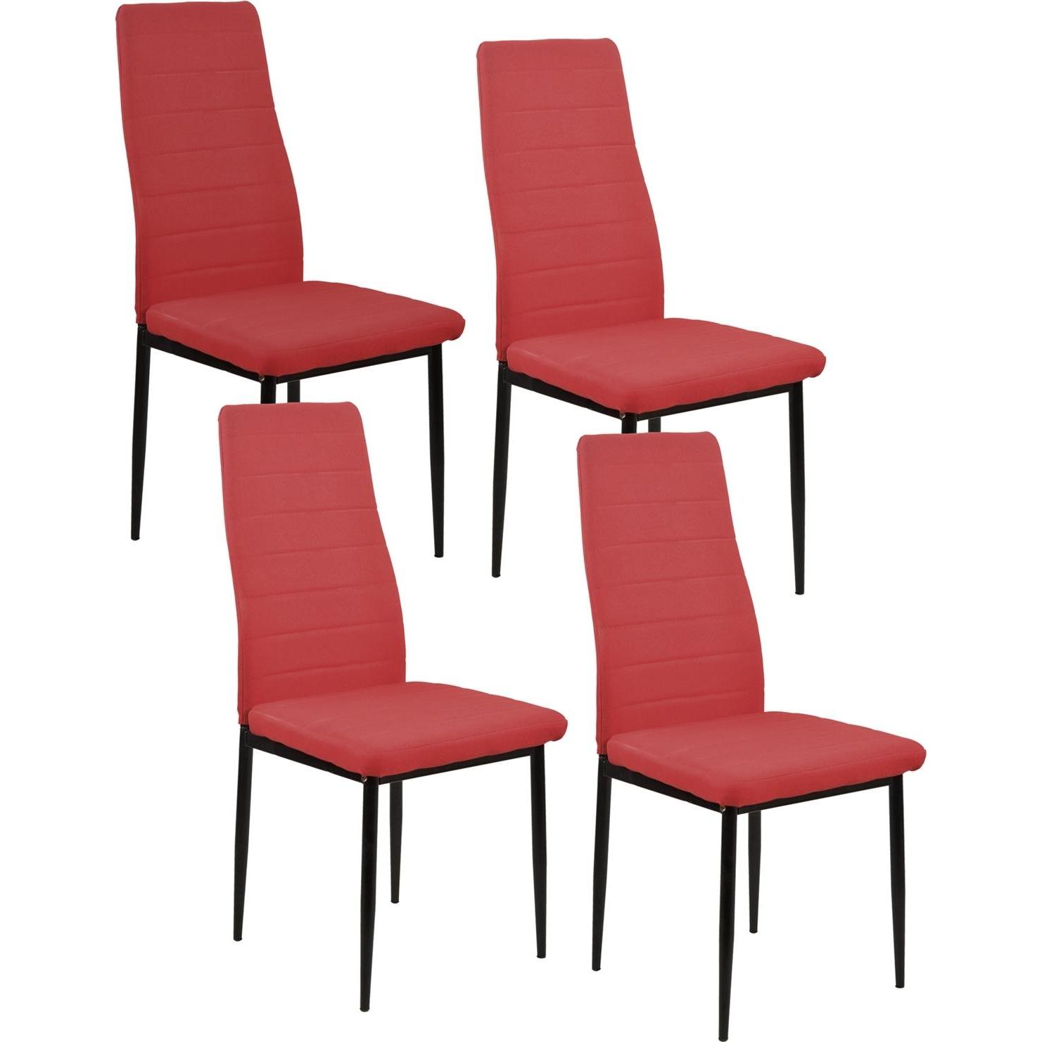 HTI-Living, Stühle, Stuhl Memphis Webstoff 4er-Set