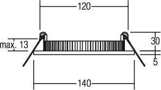 Produktbild Brumberg 12435074 (850 lm)