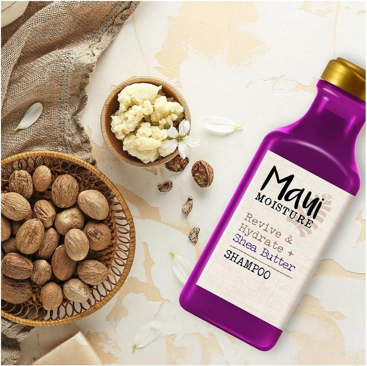 Actual product image Maui revitalizing shampoo + Shea Butter for ruined hair 385 ml (385 ml, Liquid shampoo)
