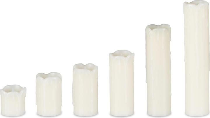 Actual product image Relaxdays LED candles (6x)