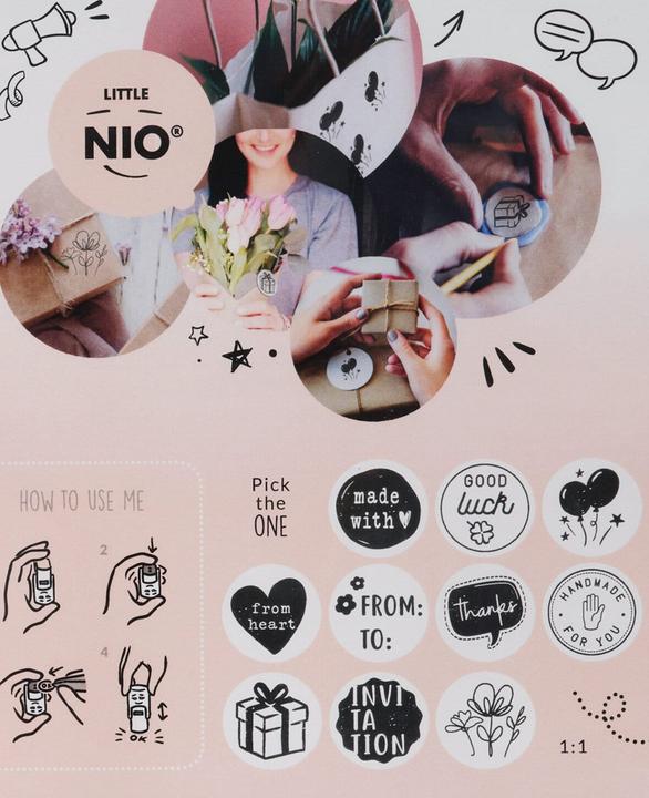 Immagine prodotto Colop Timbri Little NIO Set Timbri inglesi, 10 pezzi