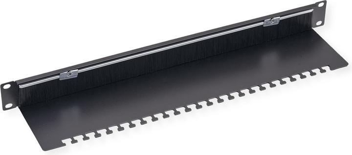 Immagine prodotto Value 19"-Kabeldurchführung 1HE Bürste schwarz, inklusive