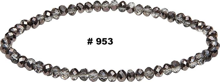 Immagine prodotto Leyda Bracciale con cristalli di zirconia cubica (18 cm, Cristalli di ciconia)