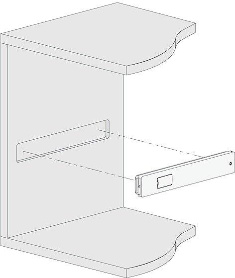 Produktbild Effegi Brevetti Bremsklappenhalter