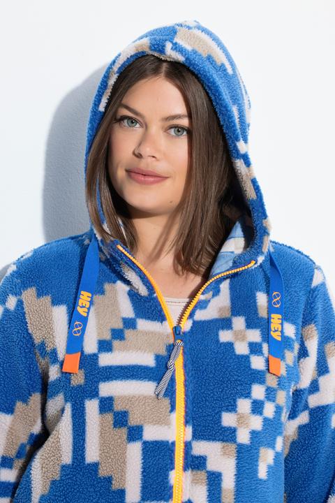 Actual product image Laurasøn Teddy-Sweatjacke, Langarm, Kapuze (44, 46)