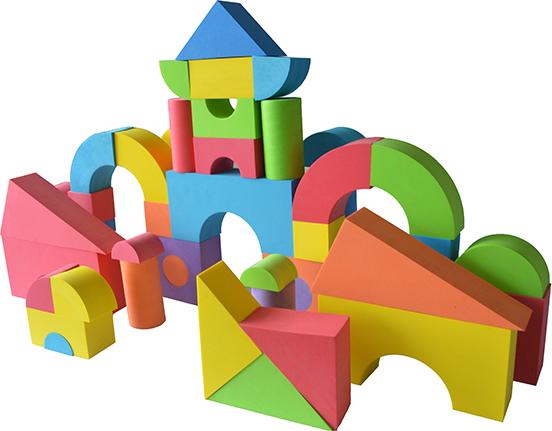 Babytrold Pädagogische Schaumstoffblöcke