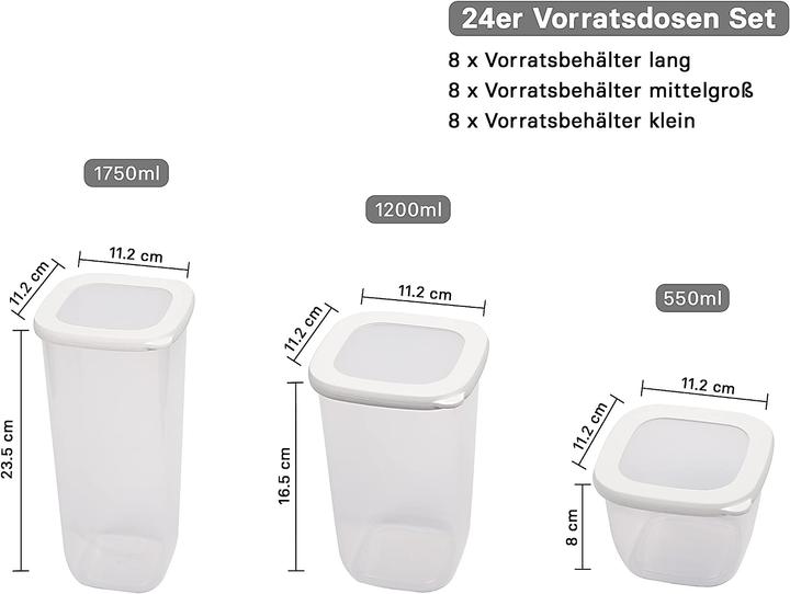 Actual product image Uandu Storage box set (1.75 l)