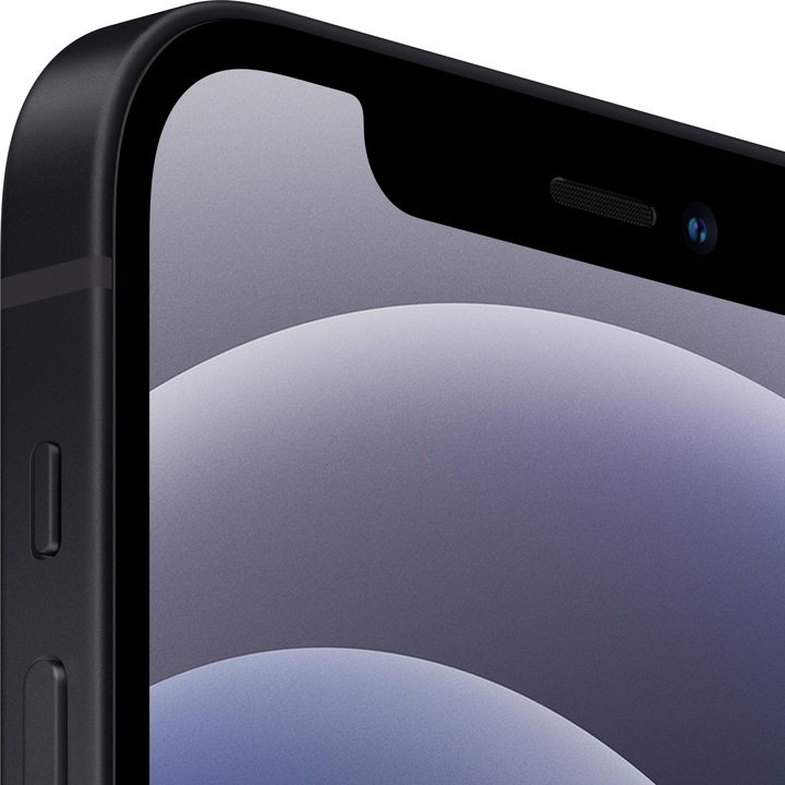Produktbild Apple iPhone 12 (256 GB, Black, 6.10", SIM + eSIM, 12 Mpx, 5G)