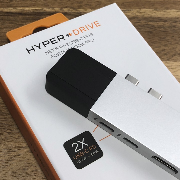 Image du produit Hyperdrive Net 6 en 2 (Thunderbolt, 2 Ports)
