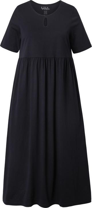 Image du produit Ulla Popken Robe maxi coupe évasée, poches, décolleté rond et manches courtes (58)