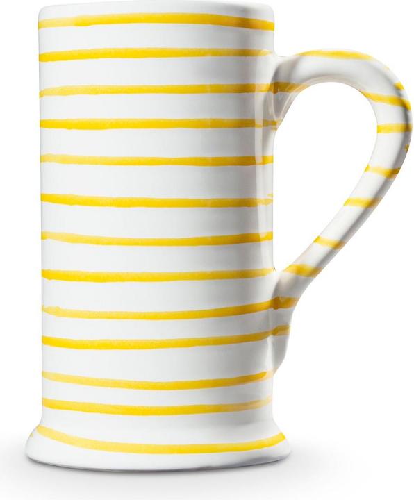 Actual product image Gmundner Keramik Yellow flamed, beer mug 0.5 litre (0.50 l)