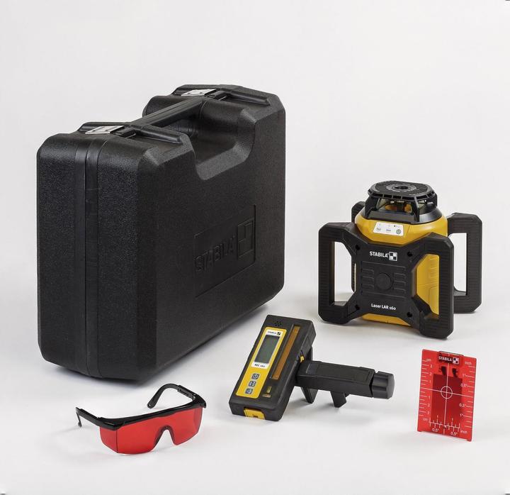 Stabila Rotating laser LAR 160, 5-piece set