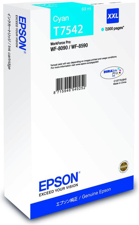 Immagine prodotto Epson Cartuccia d'inchiostro XXL ciano (C)