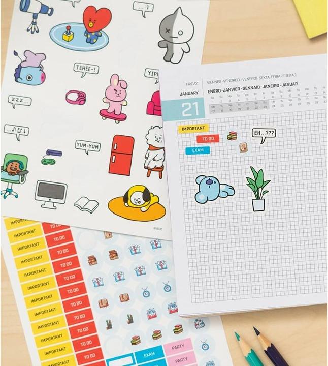 Immagine prodotto Line Friends Linea Amici - Calendario