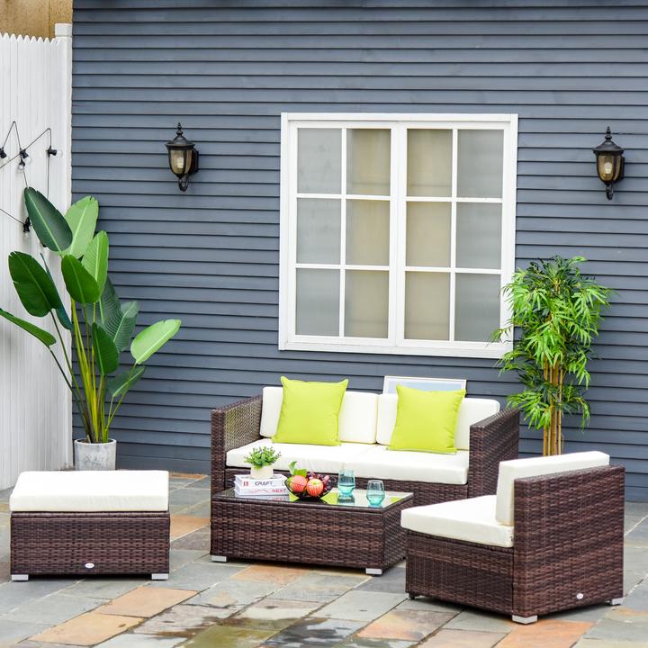 Produktbild Outsunny Gartenmöbel Set mit Beistelltisch