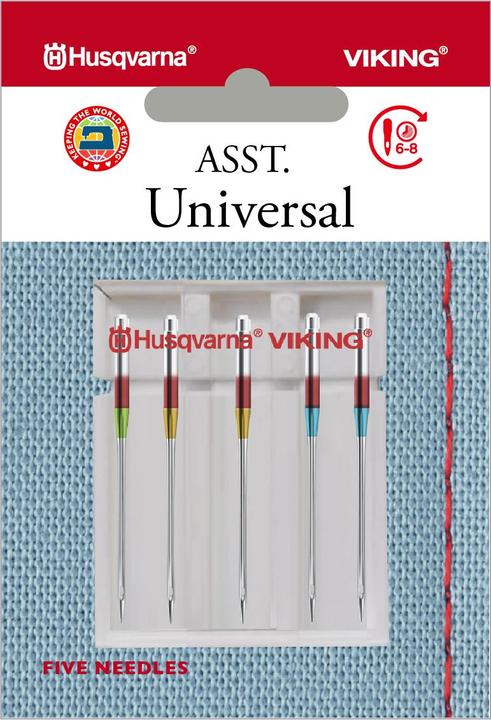 Produktbild Husqvarna Universalnadel Sortiment, 5 Nadeln