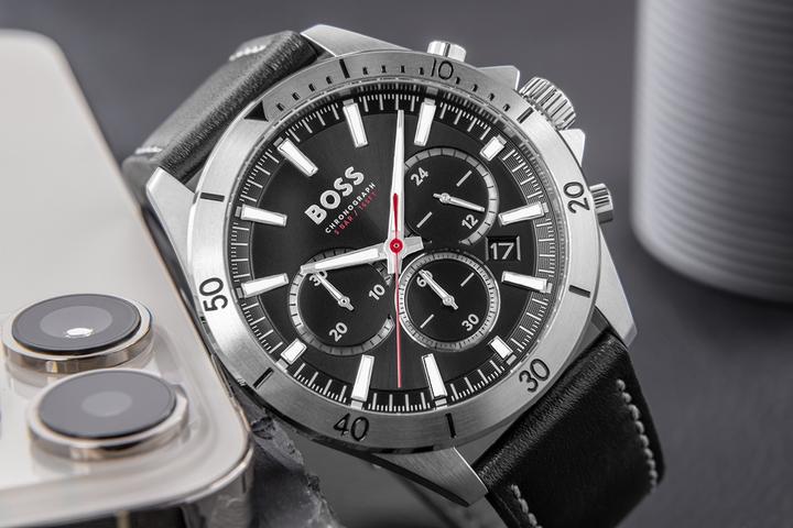 Produktbild BOSS Hugo Troper (Analoguhr, Chronograph, 45 mm)