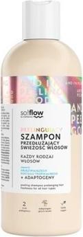Produktbild SoFlow SO!FLOW Exfoliating Shampoo für längeres Haar Frische 400ml (400 ml, Flüssiges Shampoo)