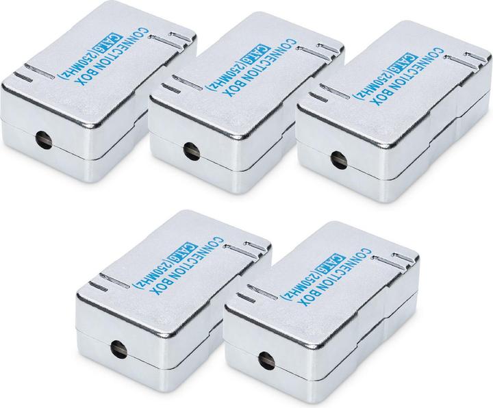 Produktbild Digitus Anschlussmodul für Twisted-Pair-Kabel LSA, geschirmt, CAT 6, 5 Stück (Kabel Verbindungsbox)