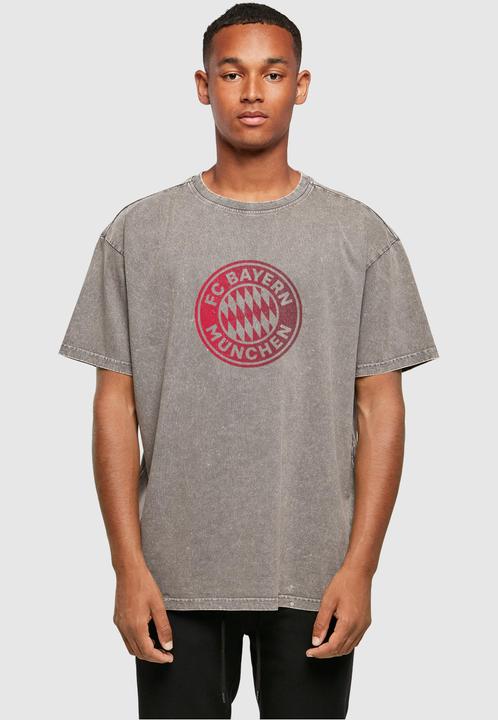 Image du produit FC Bayern München Logo GR Acid Washed Heavy Oversize Tee - 116965 (XL)