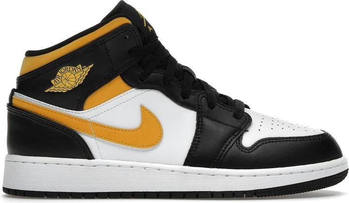 Image du produit Jordan 1 Mid White Pollen Black (GS) (36.5)