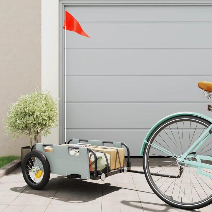 Actual product image vidaXL Fahrrad Lastenanhänger