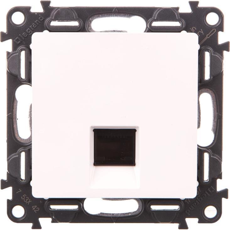 Legrand ENDLESS SOCKET LE-753142 Valena Life RJ-45 (CAT6, 0.08 m), Netzwerkkabel