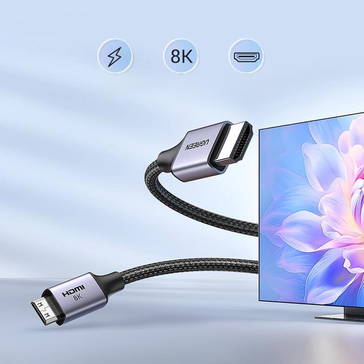Productafbeelding Ugreen Mini HDMI – HDMI (2 m, HDMI, 2.1)