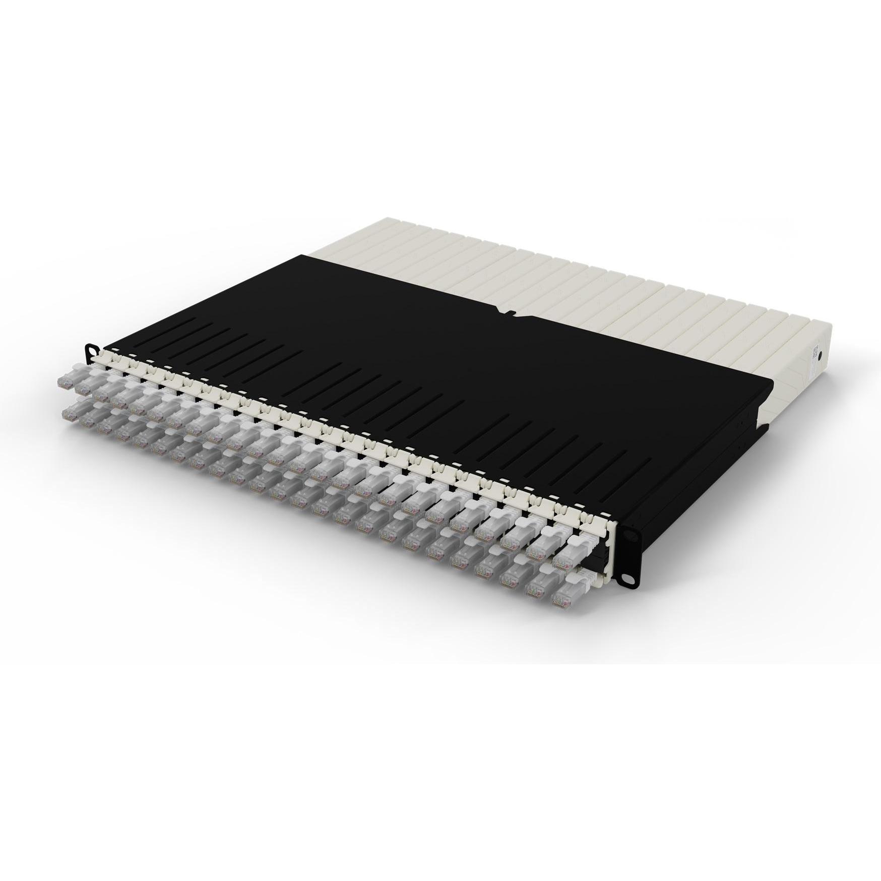 PATCHBOX one / 8RU / Cat 6A, UTP, 0.8 m, Weiss (UTP, CAT6a, 0.80 m), Netzwerkkabel