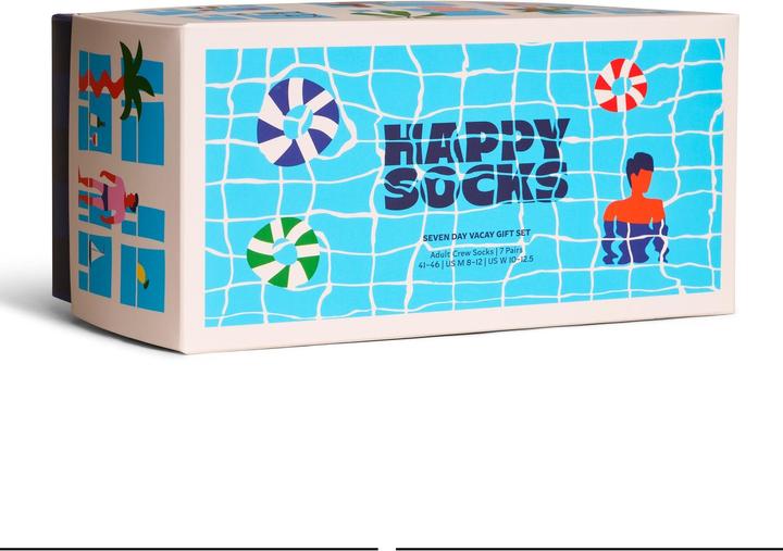 Actual product image Happy Socks Strümpfe SEVEN DAY VACAY Socken 7er Pack (pack of 7, 36 - 40)