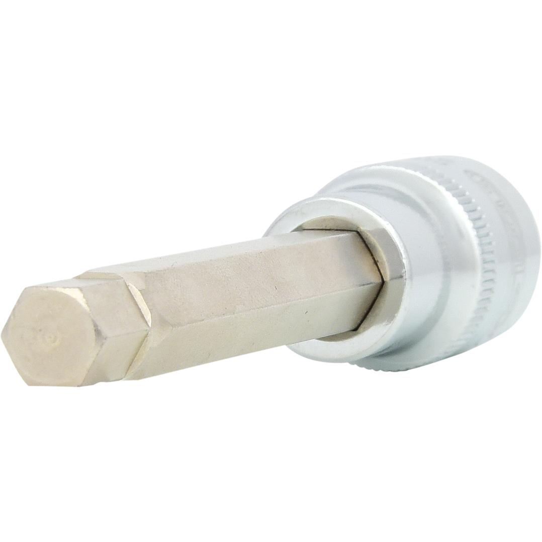 KS Tools, Steckschlüssel + Stecknuss, 1/2" CHROMEplus Bit-Stecknuss lang (9 mm)