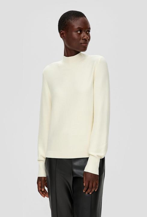 Produktbild s.Oliver Strickpullover Strickpullover aus Viskosemix (44)